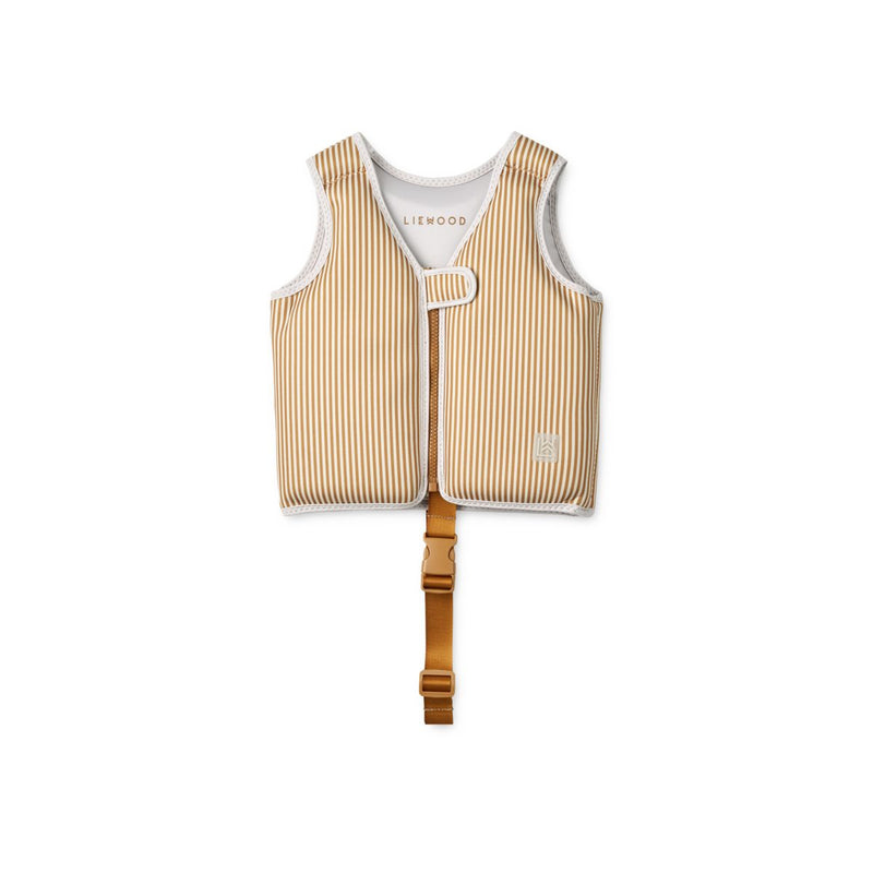 Liewood Dove Swim Vest - Stripe: Sandy/golden caramel - SWIM VEST