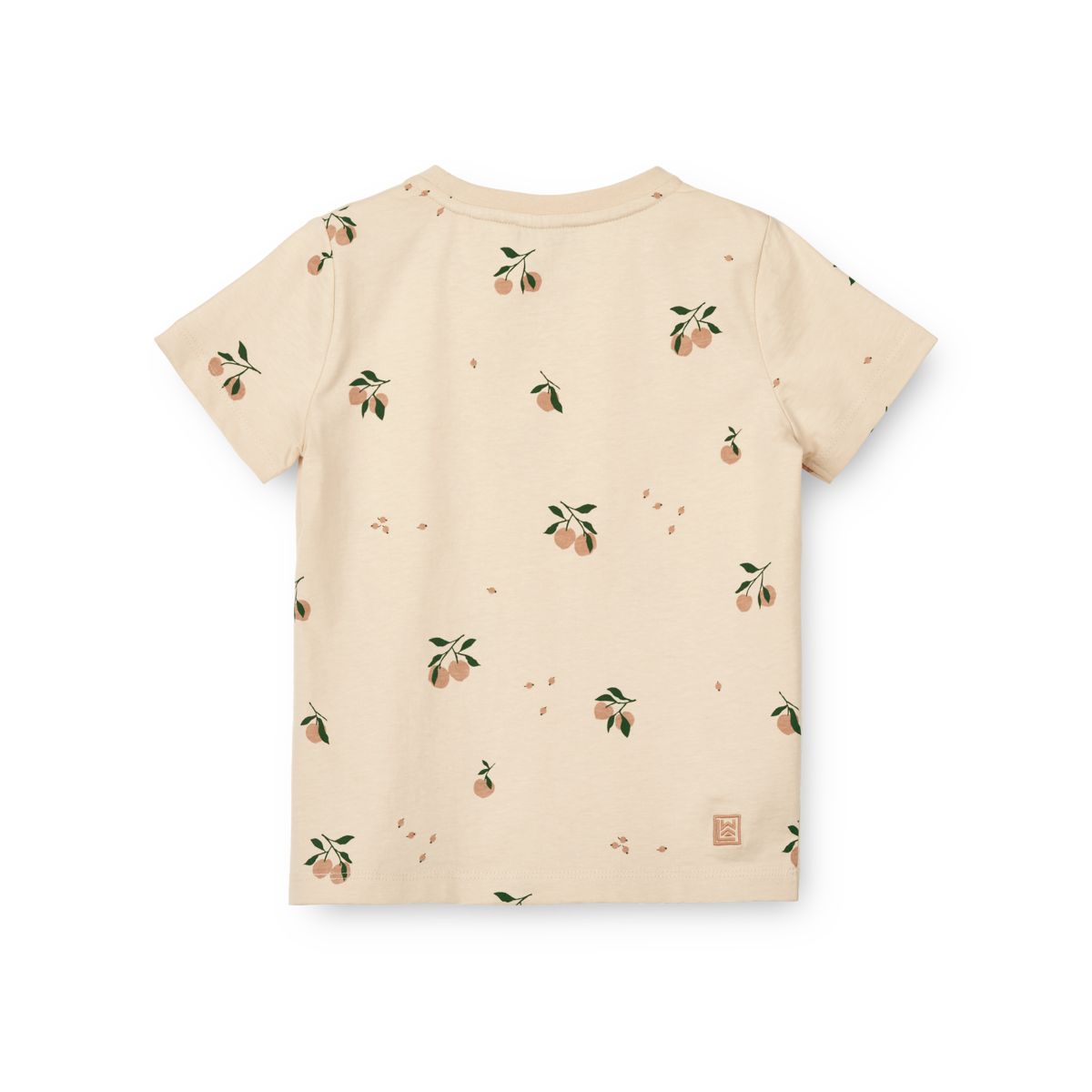 Apia Printed Short-sleeve T-shirt - Peach / Sea shell