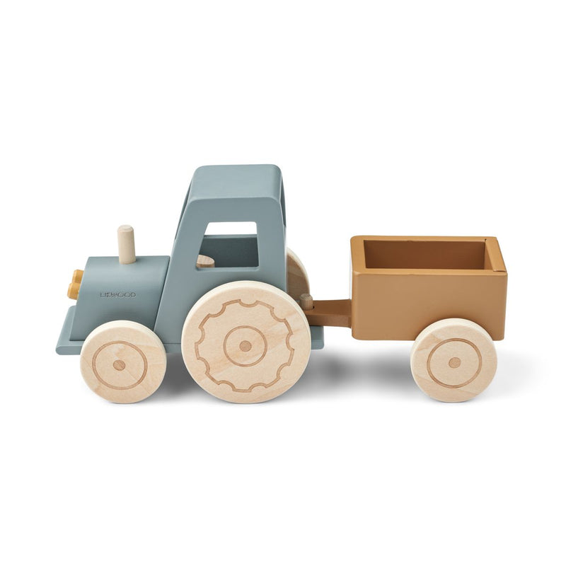 Liewood Clement Tractor  - Blue fog - PRETEND PLAY
