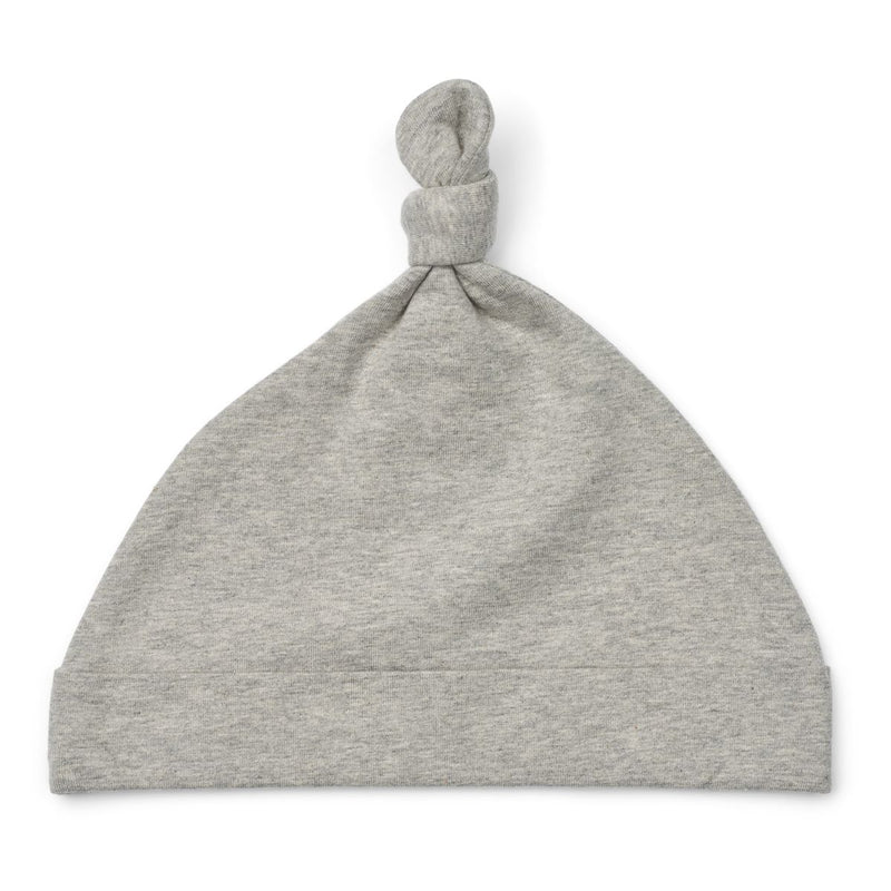 Liewood Adora Baby Beanie Hat - Light grey melange - HATS/CAP