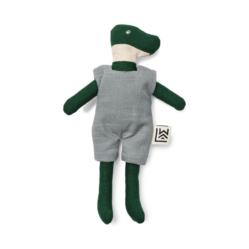Liewood Carlos Knitted Mini Doll - Garden green - TEDDY
