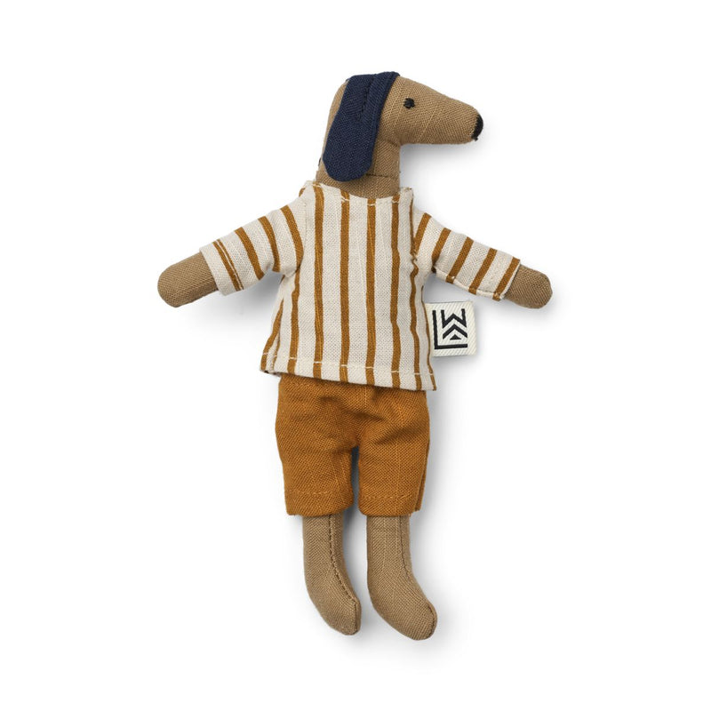 Liewood Daniel Knitted Mini Doll - Oat - TEDDY
