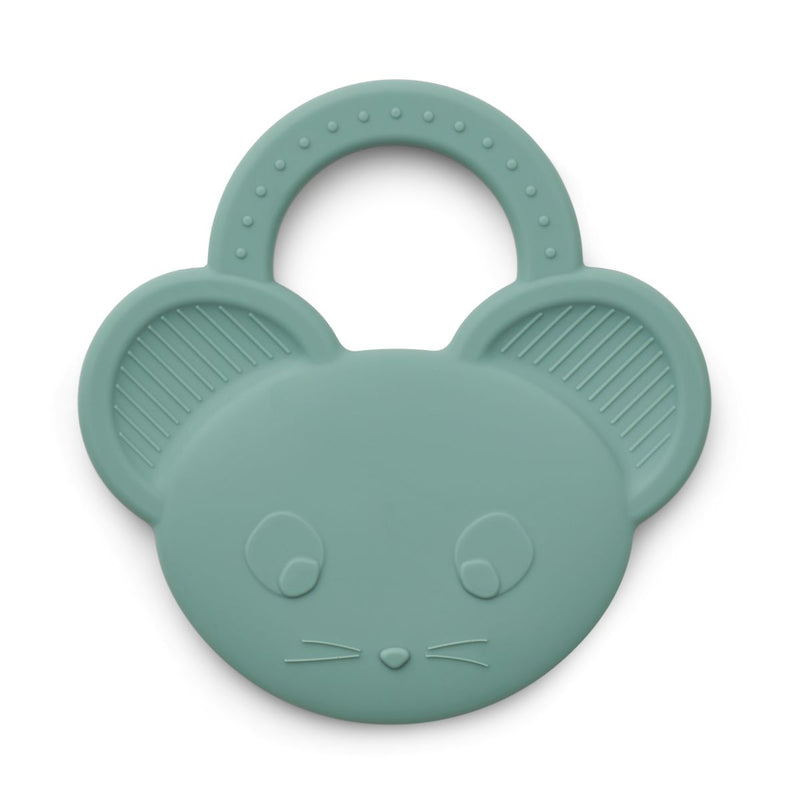 Liewood Gemma Silicone Teether - Mouse peppermint - TEETHER
