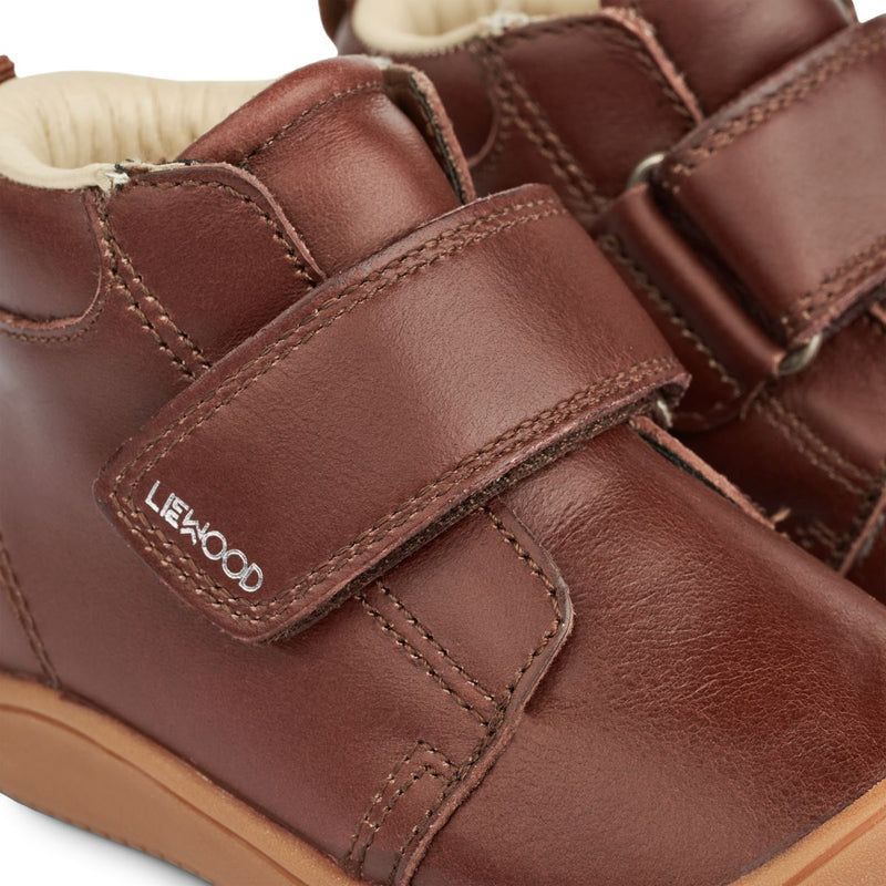 Liewood Brady Beginner Leather Boot - Cognac - REGULAR BOOTS