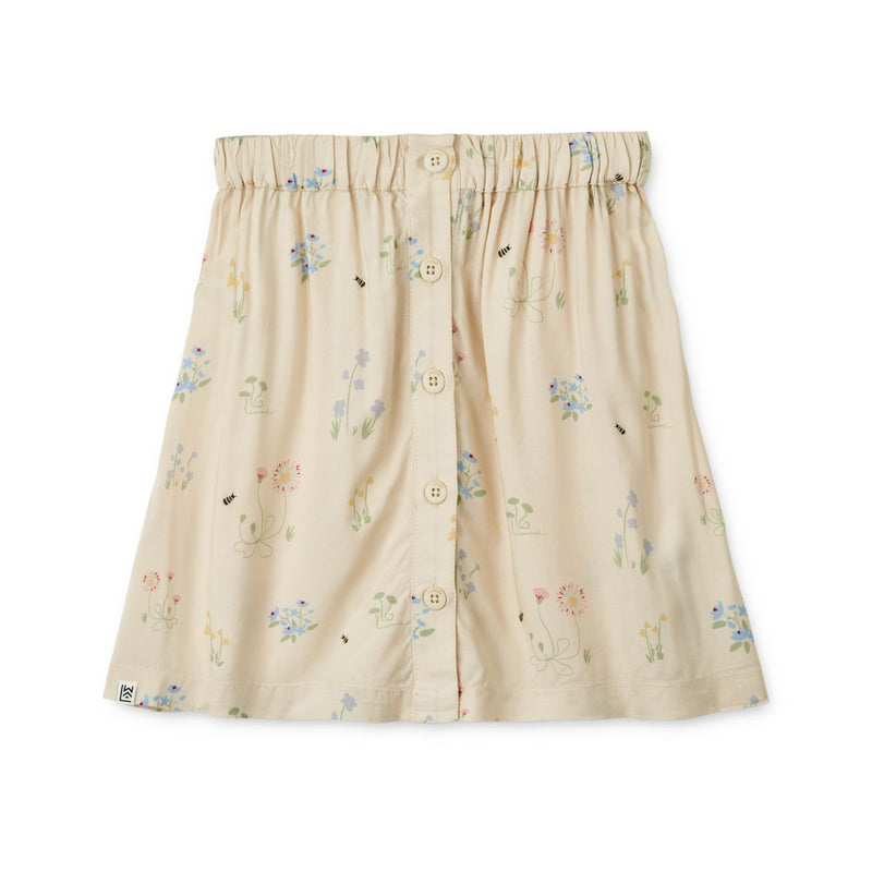 Liewood Rosita printed midi skirt - Flora / Sandy - SKIRT