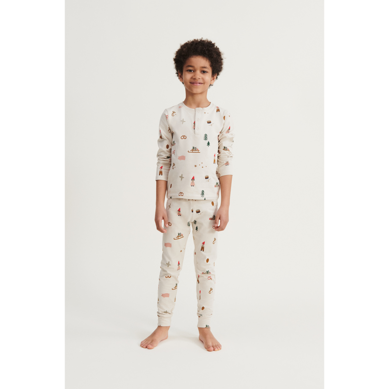 Liewood Wilhelm pyjamas set - Holiday / Sandy - PYJAMAS SET