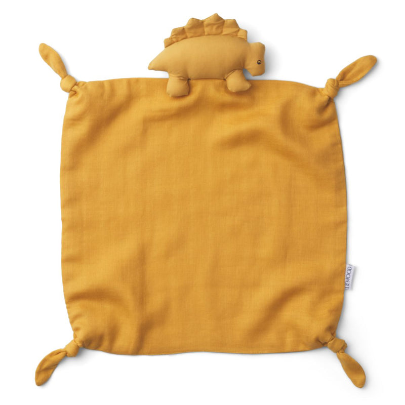 Liewood Agnete Cuddle Cloth - Dino yellow mellow - CUDDLE CLOTH