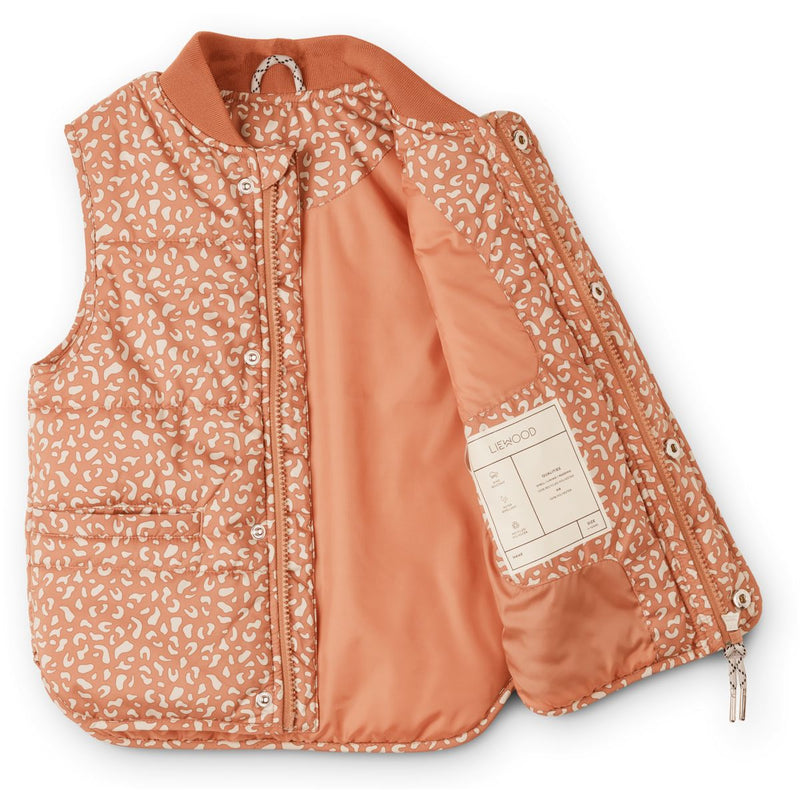 Liewood Allison Vest - Mini leo / Tuscany rose - VEST