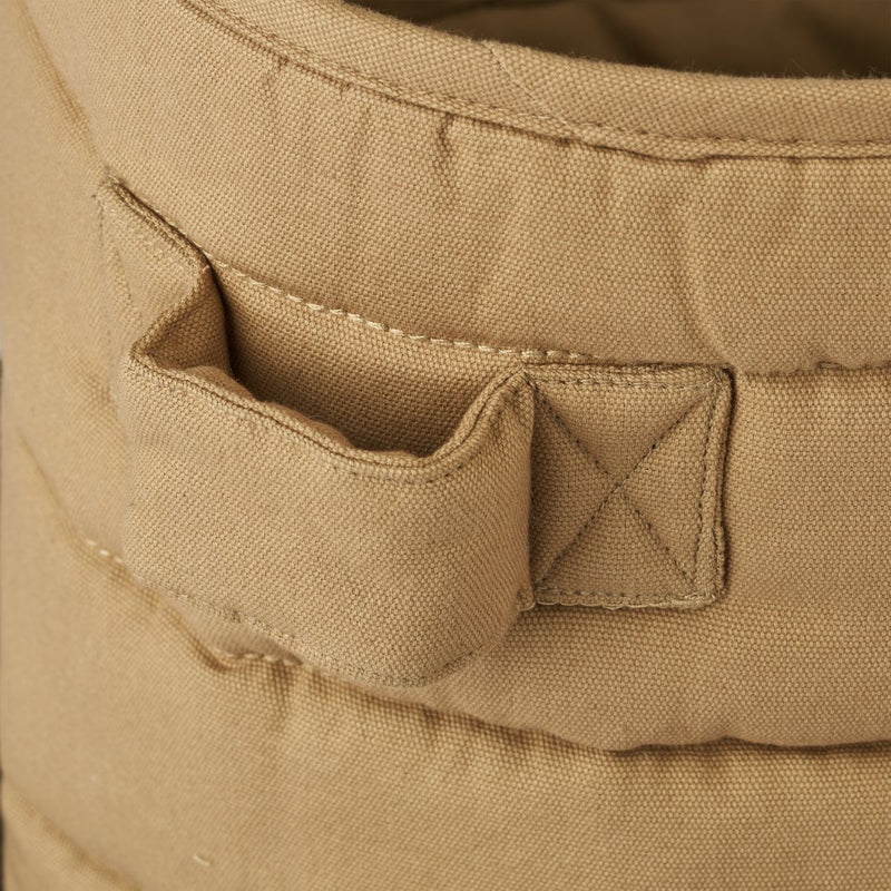 Liewood Ally Quilted Basket - Oat - FABRIC BASKET