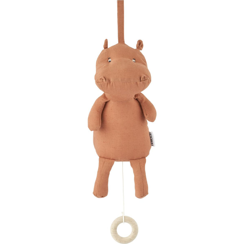 Liewood Ailo music mobile Hippo - Hippo / Tuscany rose - MUSIC MOBILE