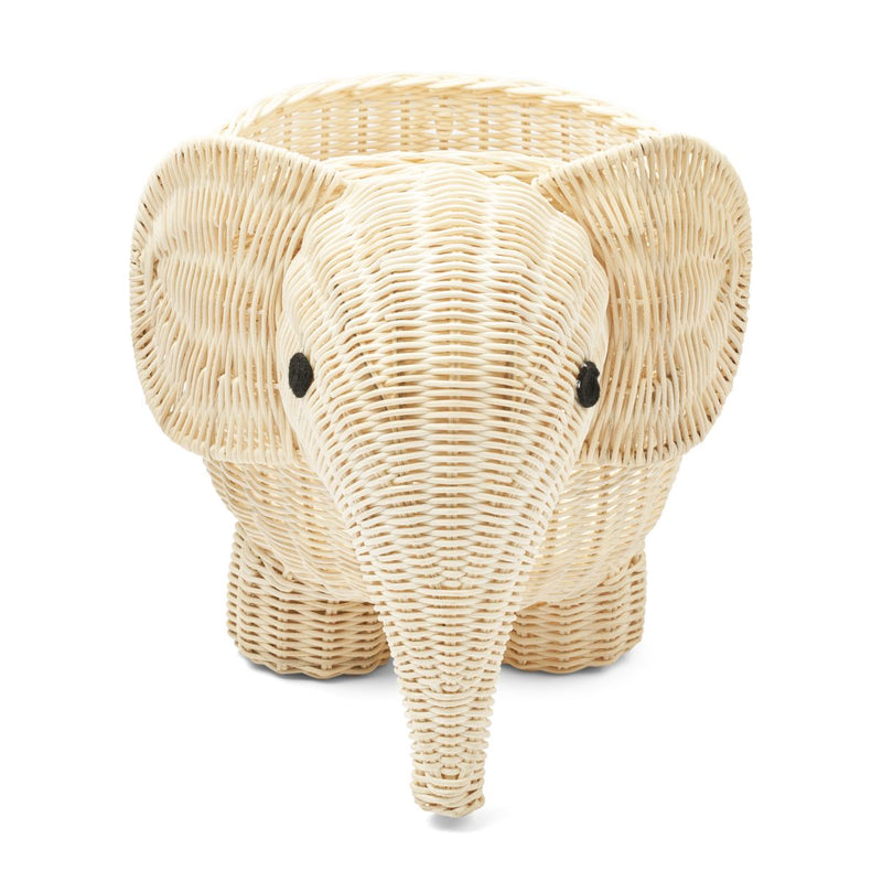 Liewood Anya animal basket elephant - Natural - BASKET