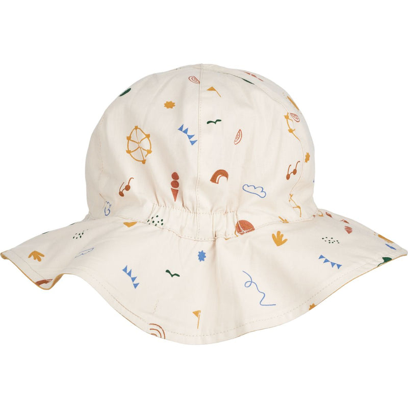 Liewood Amelia Reversible Sun Hat - Amusement park / Sandy - HATS/CAP