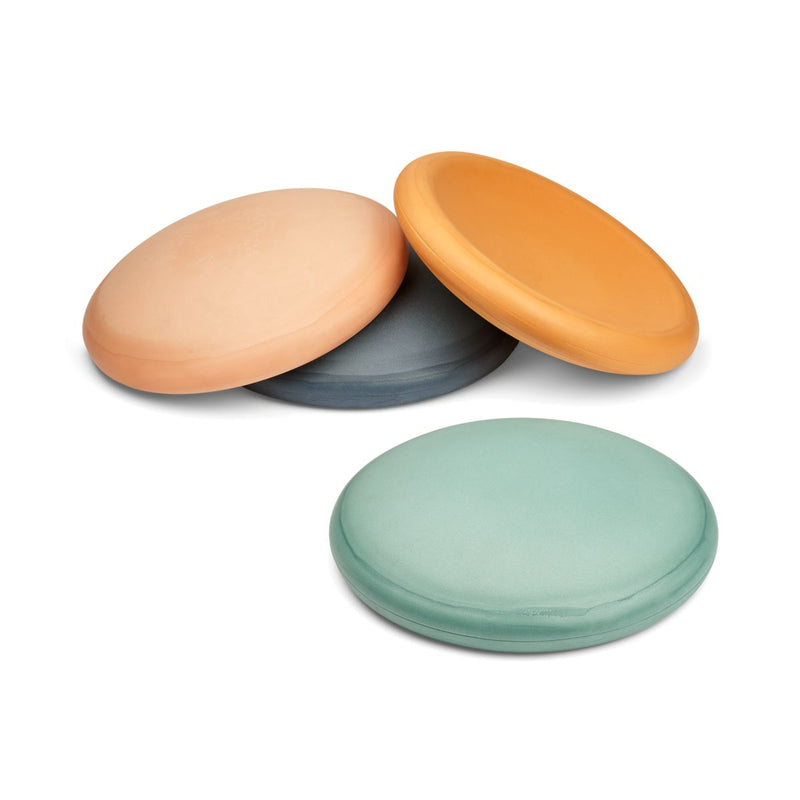 Liewood Bernie discs 4-pack - Mustard multi mix - MOTORICAL