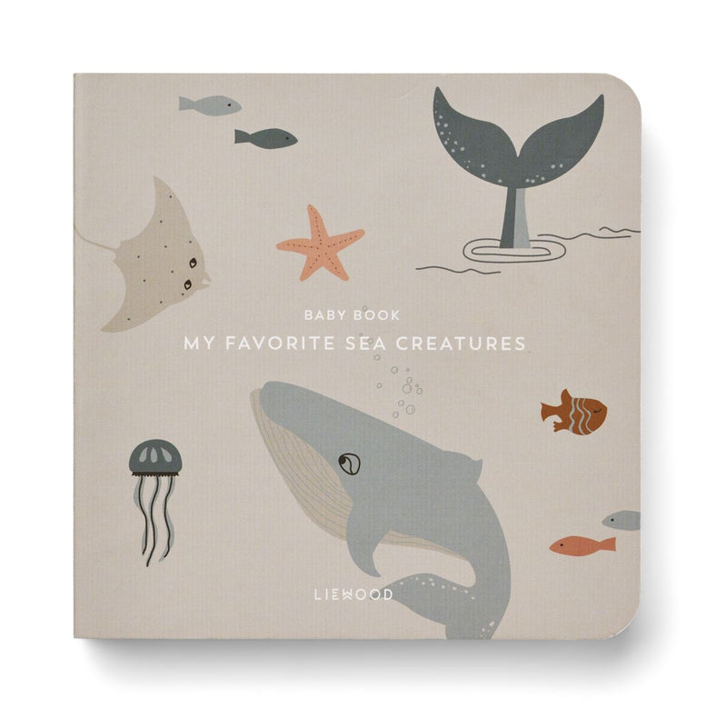 Liewood Bertie Baby book - Sea creature / Sandy - BABY BOOK
