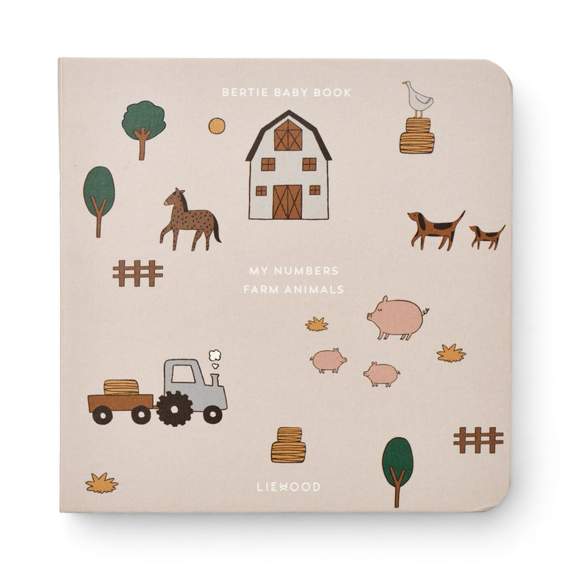 Liewood Bertie Baby book - Farm / Sandy - BABY BOOK