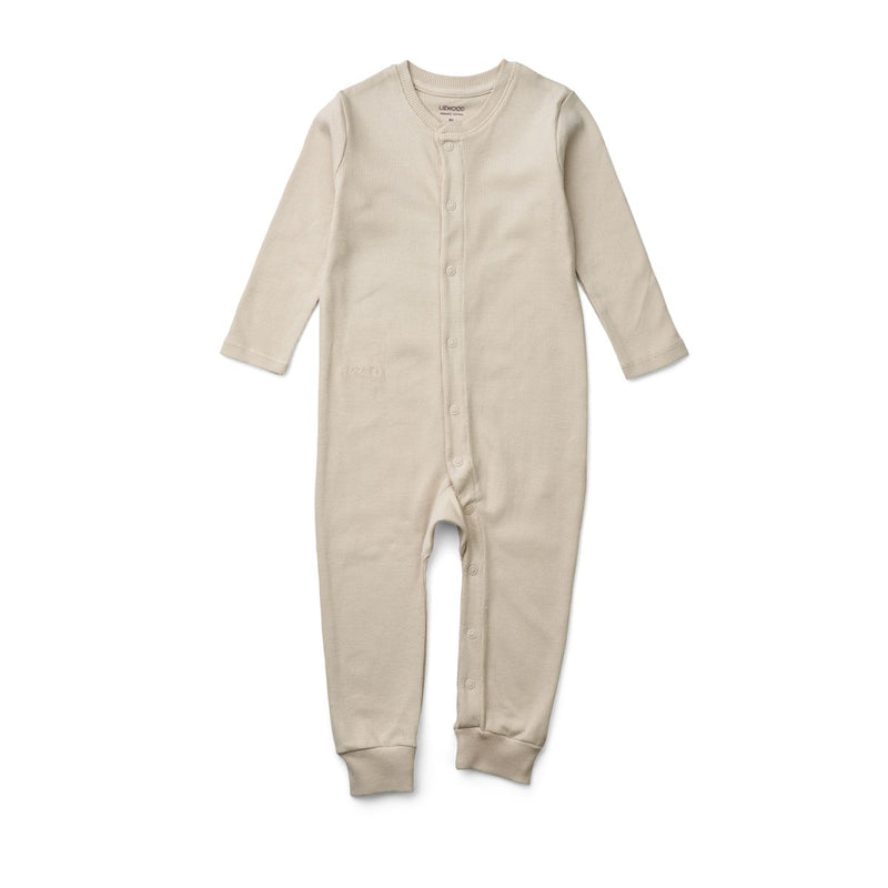 Liewood Birk pyjamas jumpsuit - Sandy - PYJAMAS JUMPSUIT