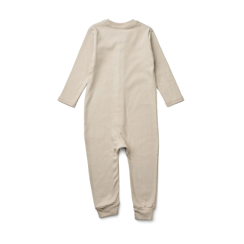 Liewood Birk pyjamas jumpsuit - Sandy - PYJAMAS JUMPSUIT