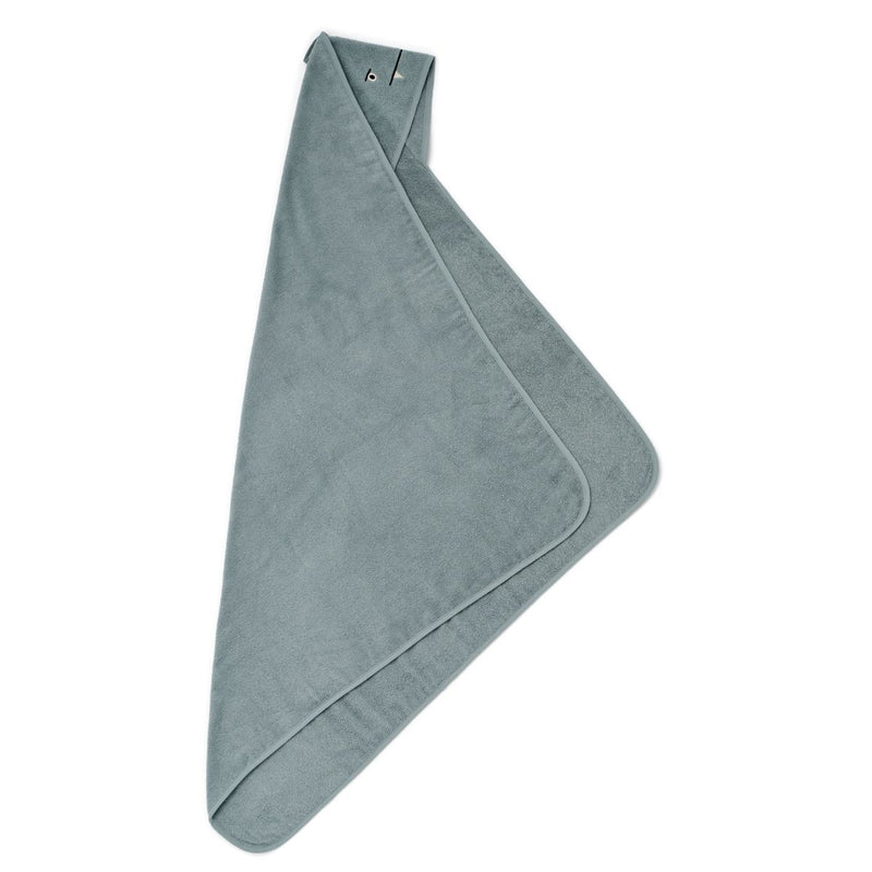 Liewood Augusta Hooded Junior Towel - Blue fog - TOWEL / WASHCLOTH