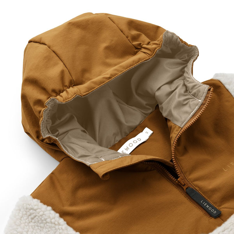 Liewood Brucie anorak - Golden caramel - JACKET