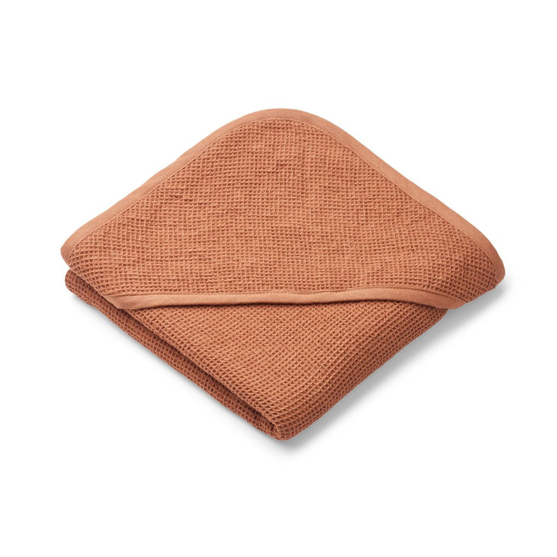 Liewood Caro Hooded Towel Baby - Tuscany rose - TOWEL / WASHCLOTH