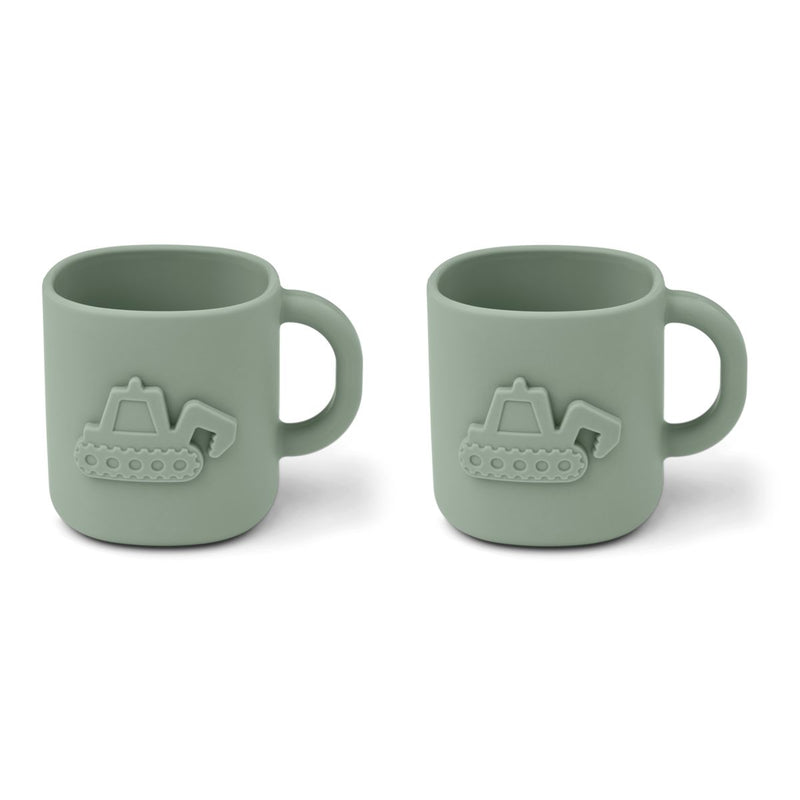 Liewood Chaves cup 2-pack - Faune green - CUP