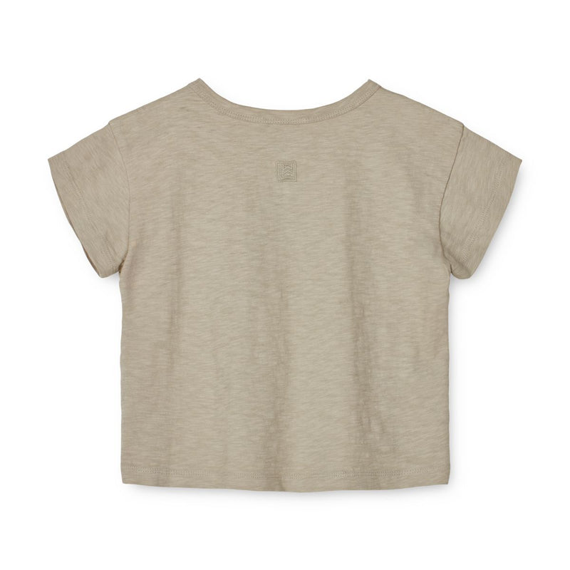 Liewood Dodoma cotton t-shirt - Mist - TSHIRT