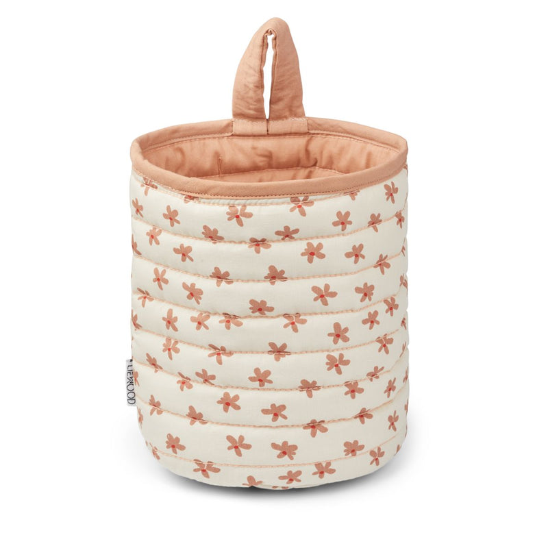 Liewood Faye Quilted Basket - Floral / Sea shell - FABRIC BASKET