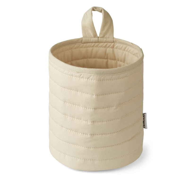 Liewood Faye Quilted Basket - Sandy - FABRIC BASKET