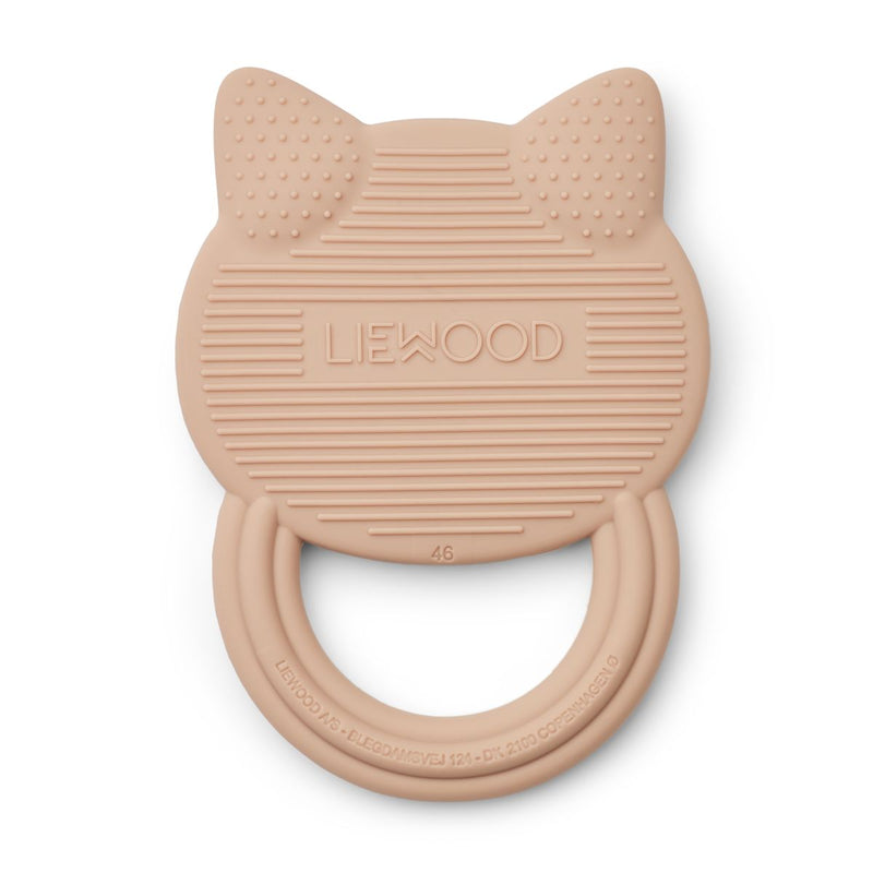 Liewood Gemma Silicone Teether - Cat rose - TEETHER