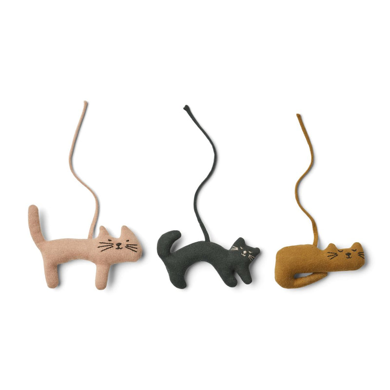 Liewood Grace Playgym Accessories 3 Pack - Miauw multi mix - PLAYGYM