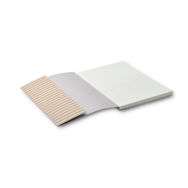 Liewood Jae notebook medium - Stripe Yellow mellow / Sandy - NOTEBOOK