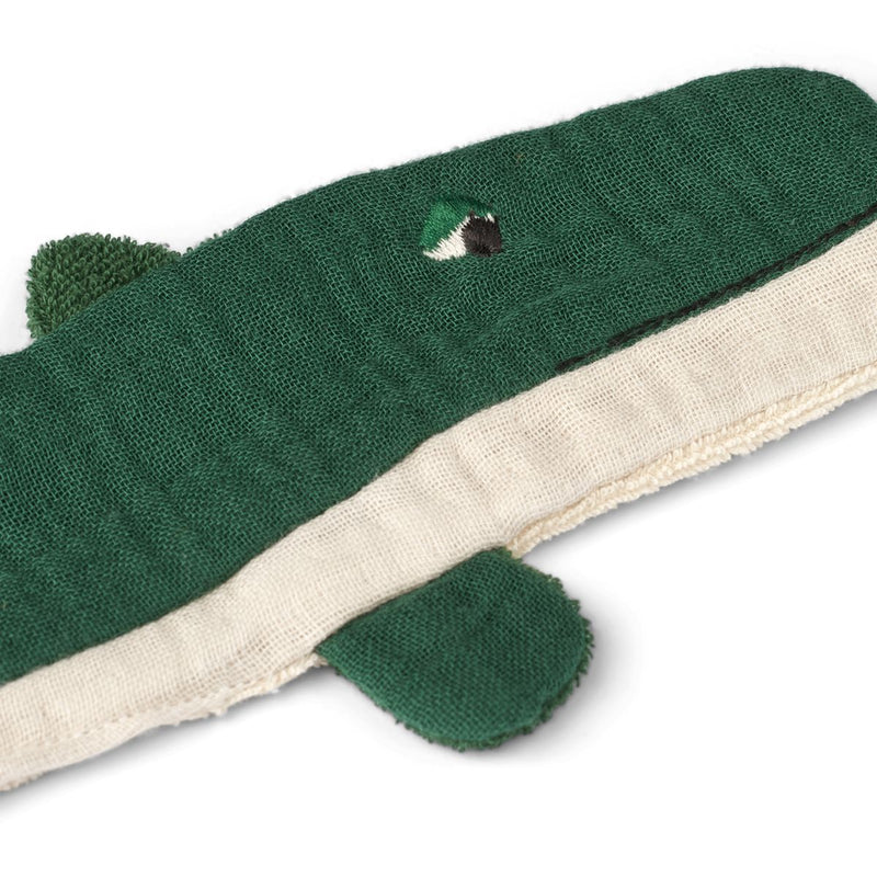 Liewood Janai Croc Cuddle Cloth 2-pack - Carlos / Sandy - CUDDLE CLOTH