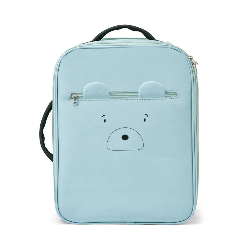 Liewood Jeremy Suitcase - Mr bear sea blue - TRAVELBAG