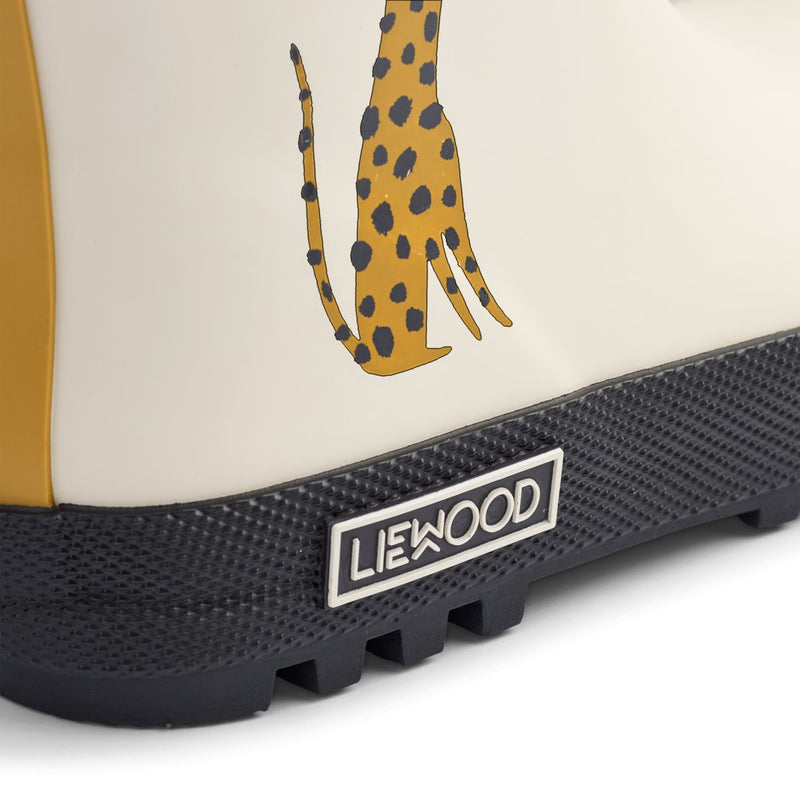 Liewood Jesse Thermo Rain Boot - Leopard / Sandy - THERMO BOOTS