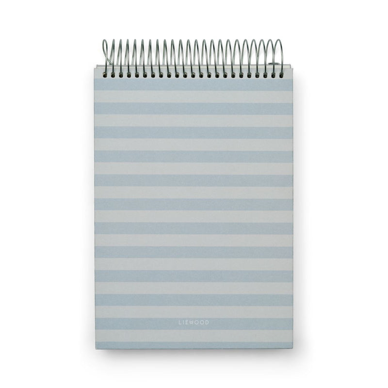 Liewood Jonnie Sketch book - Stripe Sea blue / Sandy - SKETCH BOOK