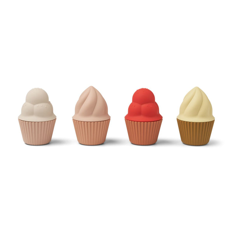 Liewood Kate cupcakes toy 4 pack - Rose multi mix - PRETEND PLAY