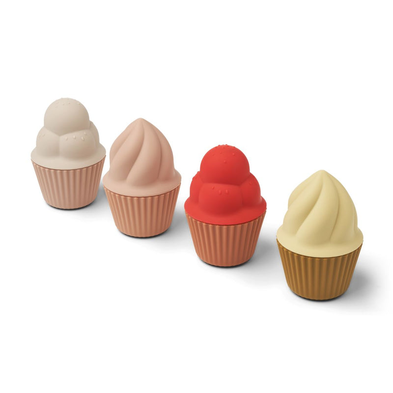 Liewood Kate cupcakes toy 4 pack - Rose multi mix - PRETEND PLAY
