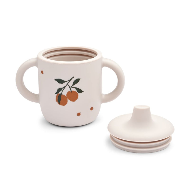 Liewood Neil Silicone Sippy Cup 150 ml - Peach / Sandy - CUP