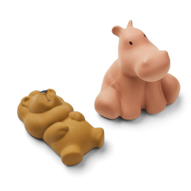 Liewood Vikky Bath Toys 2 Pack - Safari/tuscany rose mix - BATH TOYS