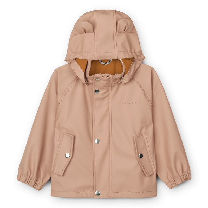 Liewood Rafael rainwear set Mini - Dark rose - SET