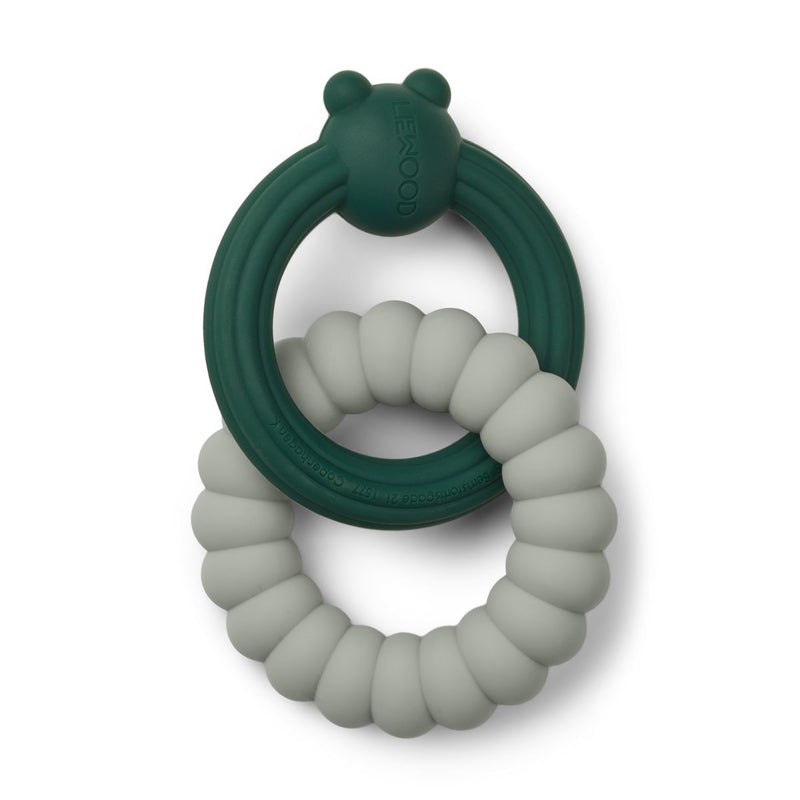 Liewood Herbert Teether - Mr bear green mix - TEETHER