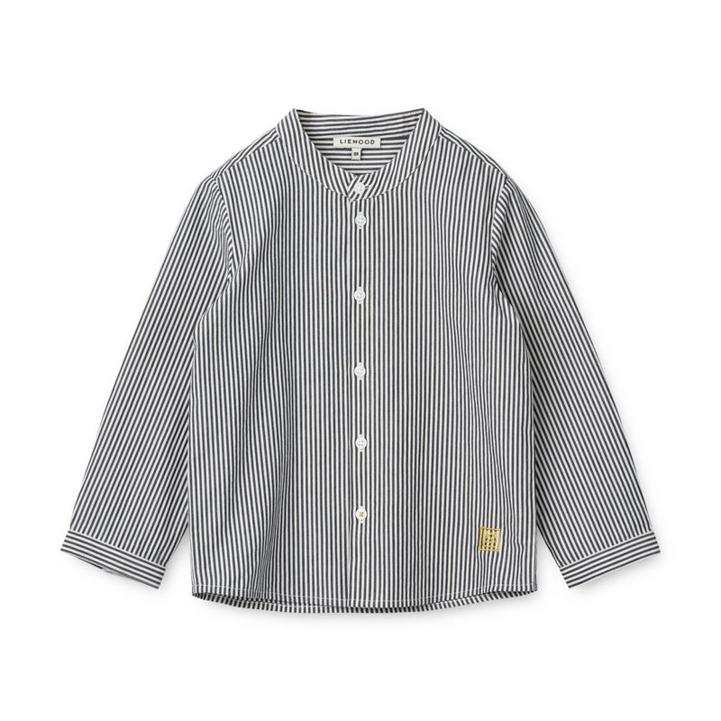 Liewood Austin shirt - Y/D Stripe Classic navy / Creme de la creme - SHIRT