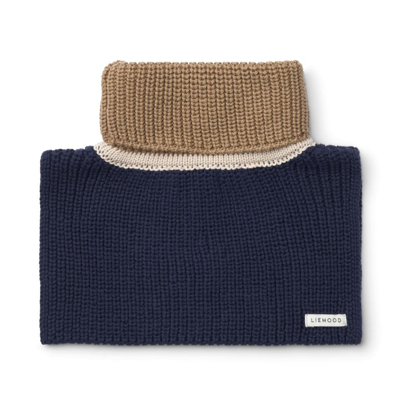 Liewood Meack Cotton Neck Warmer - Classic navy mix - SCARF/NECK WARMER