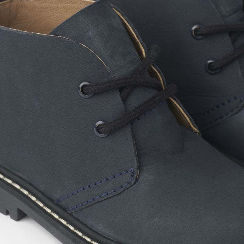 Liewood Jason Leather Boot - Classic Navy - REGULAR BOOTS