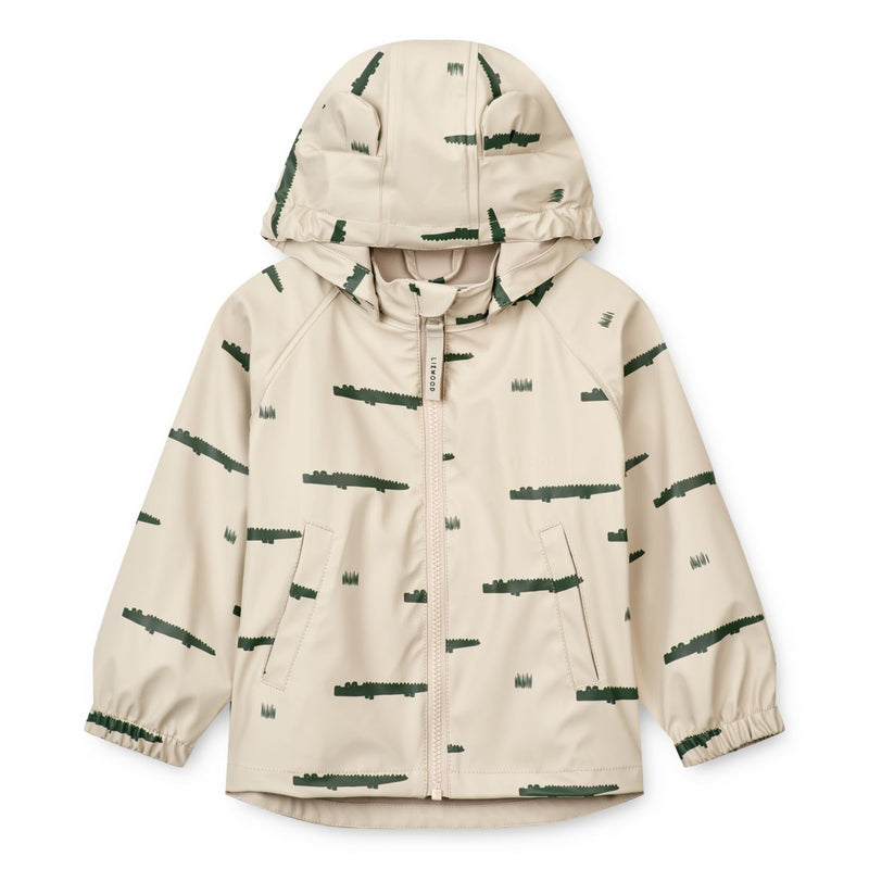 Liewood Melodi Rainwear Set Mini - Crocodile / Sandy - SET