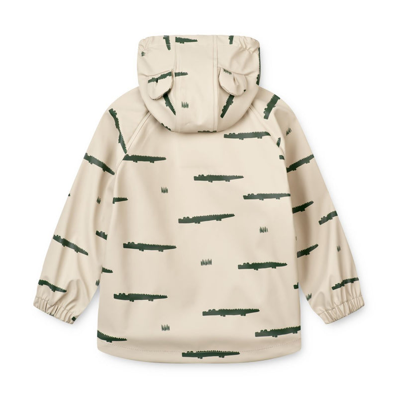 Liewood Melodi Rainwear Set Mini - Crocodile / Sandy - SET