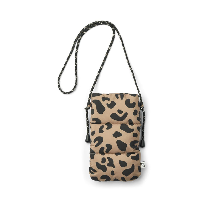 Liewood Diaz Phone bag - Leo oat / Black panther - PURSE/WALLET