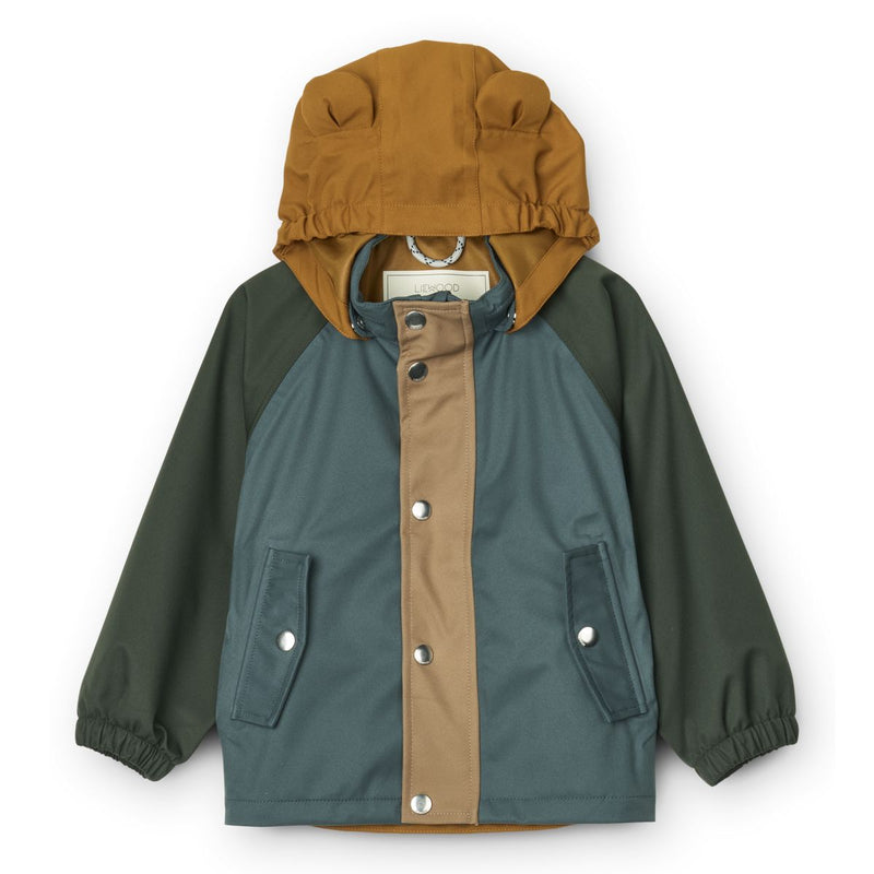 Liewood Dakota Softshell Jacket Mini - Golden caramel multi mix - JACKET