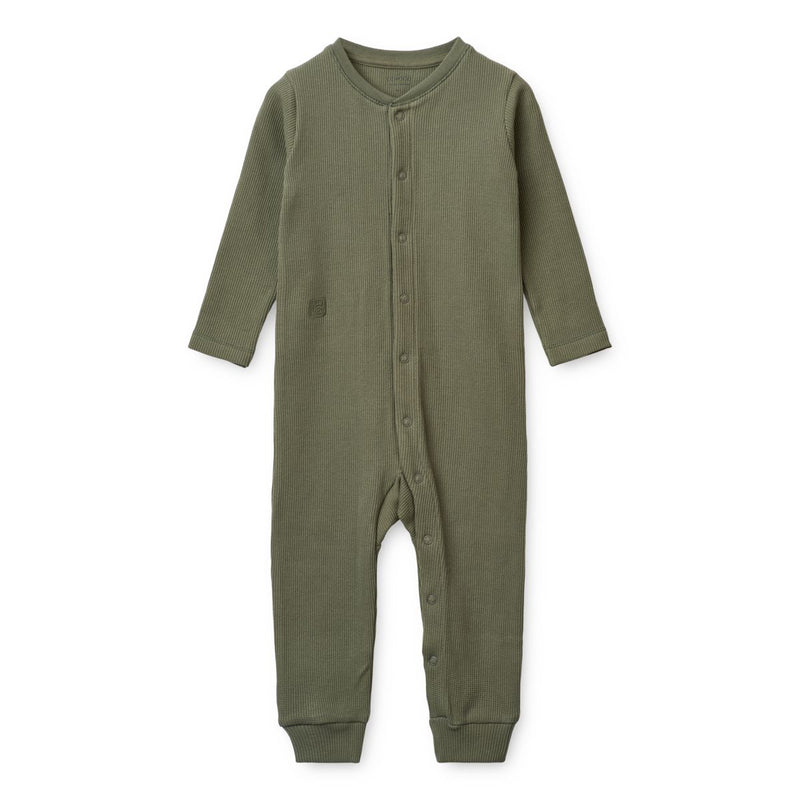 Liewood Birk Pyjamas Jumpsuit - Faune green - PYJAMAS JUMPSUIT