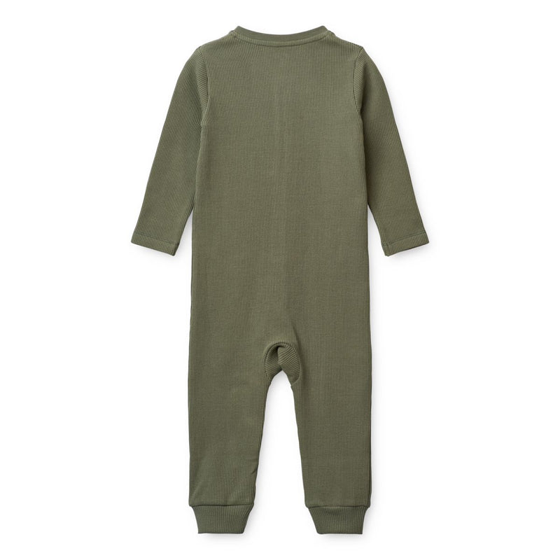 Liewood Birk Pyjamas Jumpsuit - Faune green - PYJAMAS JUMPSUIT